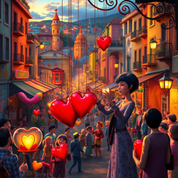 Heartstrings: Whose Heart Is It Anyway? - Text-based game