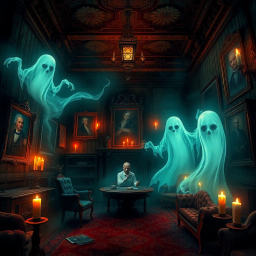 Whose Haunt Is This? - Text-based game