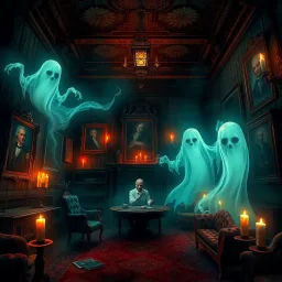 Whose Haunt Is This? - Text-based game