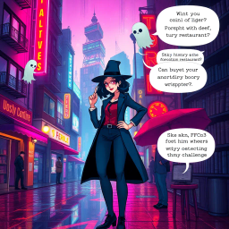 Whose Ghost Is It Anyway? - Text-based game