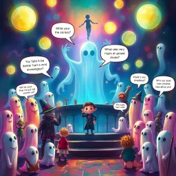 Whose Ghost Is It Anyway? - Text-based game