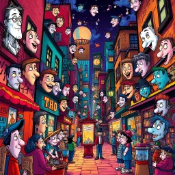 Whose Face Is It Anyway? - Text-based game