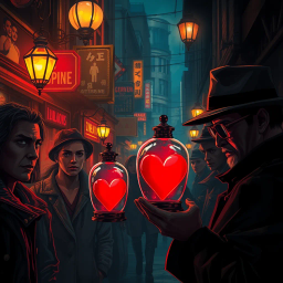 Heartstrings: A Love Heist - Text-based game