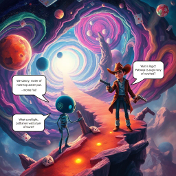 Chaos Chronicles: Whose Worlds Anyway? - Text-based game