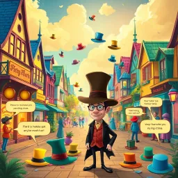 Whose Hat Is It Anyway? - Text-based game