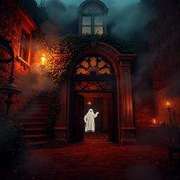 Whose Haunt Is This? - Text-based game