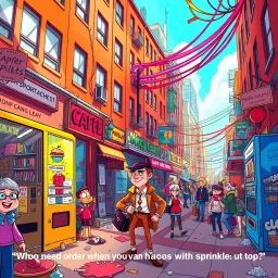 Whose Chaos Is This? - Text-based game