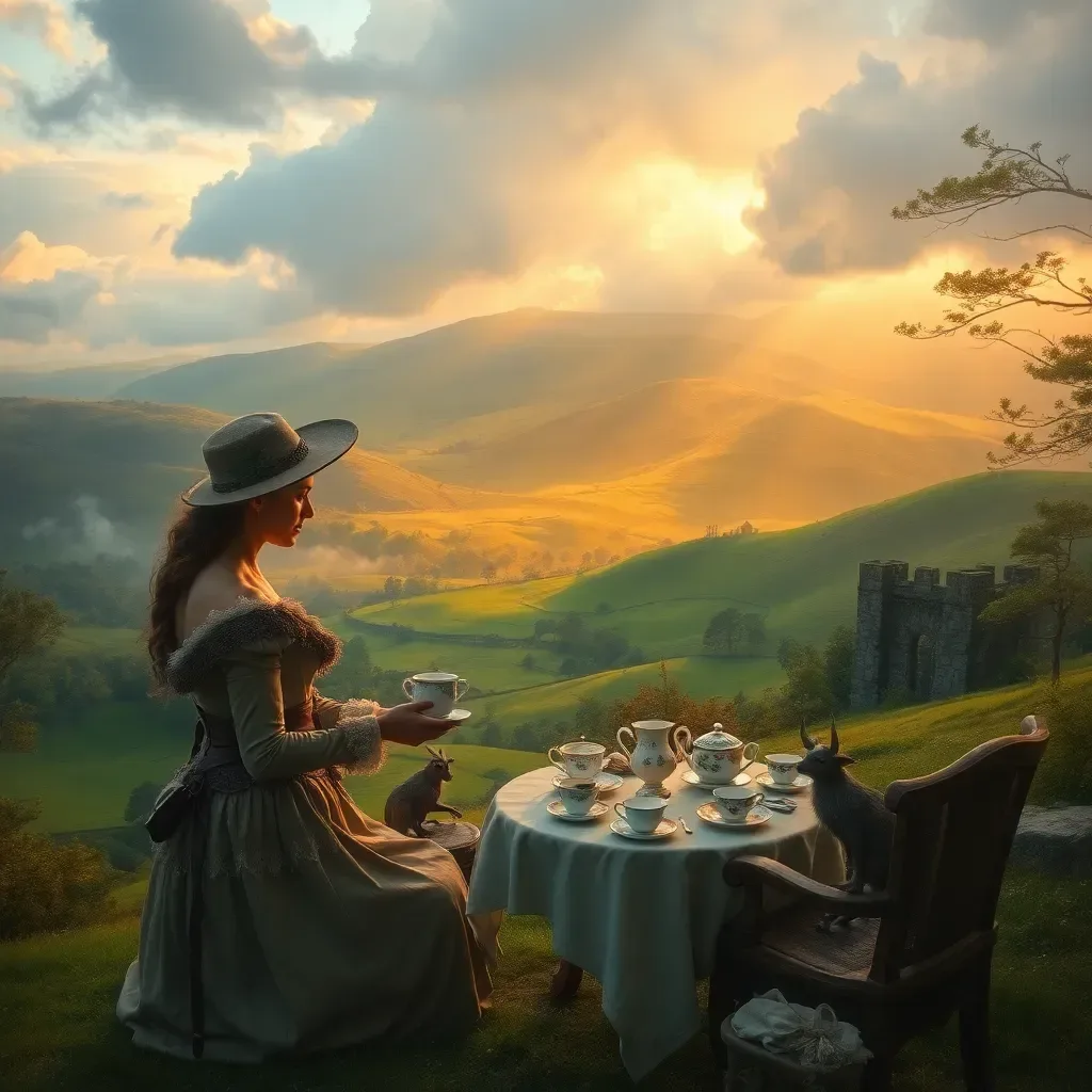 The Monarch's Tea Party