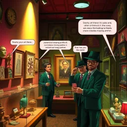 Whose Artifact Is It Anyway? - Text-based game