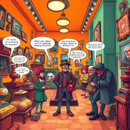 Whose Artifact Is It Anyway? - Text-based game