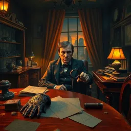 Whose Glove is This? - Text-based game
