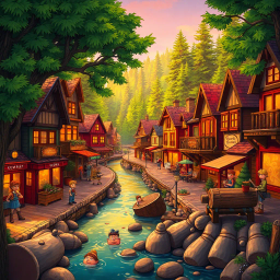 Logjam Chronicles: Whose Logs Are These, Anyway? - Text-based game