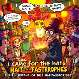 Whose Hat Is It Anyway? - Text-based game