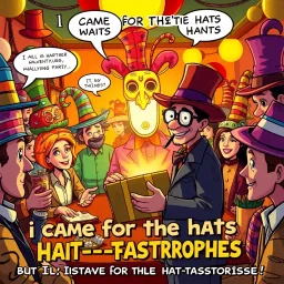 Whose Hat Is It Anyway? - Text-based game