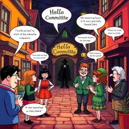 Whose Hellos Are These, Anyway? - Text-based game