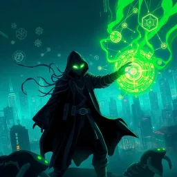Cyber Spellcaster - Text-based game