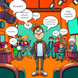 Hello? Who Said That? - Text-based game