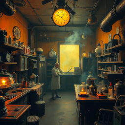 Whose Lab Is It Anyway? - Text-based game