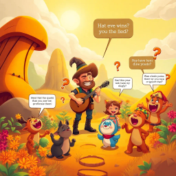 Whose Quest Is It Anyway? - Text-based game