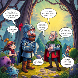 MetaQuest: Whose Adventure Is It Anyway? - Text-based game