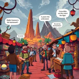 Relic Rumble: Whose Is It Anyway? - Text-based game