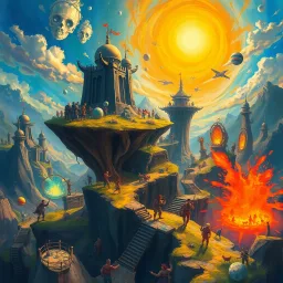Spectrum Wars: Whose Dimension is it Anyway? - Text-based game