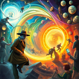 Chronochaos: Whose Time Is It Anyway? - Text-based game