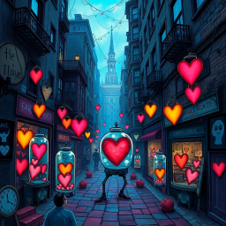 Whose Heart Is It, Anyway? - Text-based game