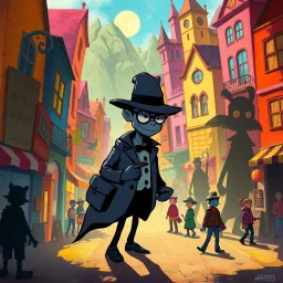 Whose Shadow Is It Anyway? - Text-based game