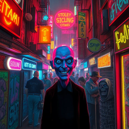 Whose Face Is It Anyway? - Text-based game