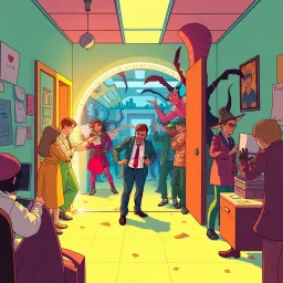 Convergence: Whose World is it Anyway? - Text-based game