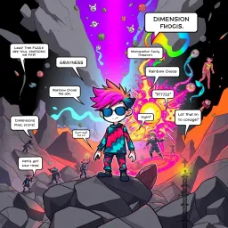 Spectrum Wars: Whose Dimension is it Anyway? - Text-based game
