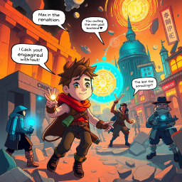 ChronoClash: Whose Time Is It Anyway? - Text-based game