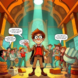 Relic Rumble: Whose Is It Anyway? - Text-based game