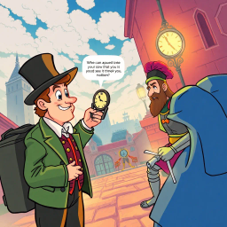 Chrono Clash: Whose Time Is It Anyway? - Text-based game