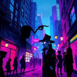 Whose Shadow is it Anyway? - Text-based game