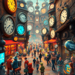 ChronoCrux: Whose Time Is It Anyway? - Text-based game