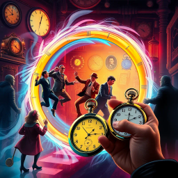 ChronoClash: Whose Time Is It Anyway? - Text-based game