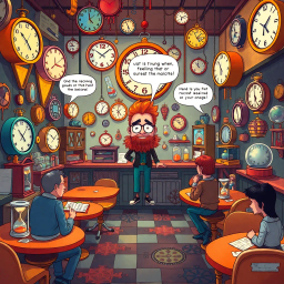 Chronocrux: Whose Time Is It Anyway? - Text-based game