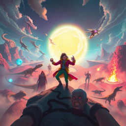 Chrono Clash: Whose Time Is It Anyway? - Text-based game