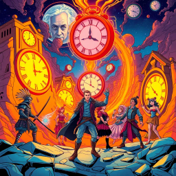 Chrono Clash: Whose Time is it Anyway? - Text-based game