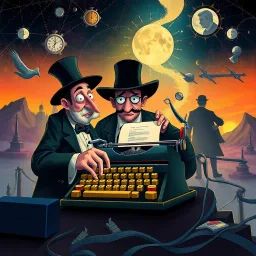 ChronoScript: Whose Story Is It Anyway?