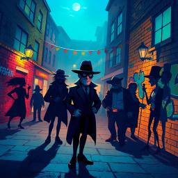 Whose Shadow Is It Anyway? - Text-based game