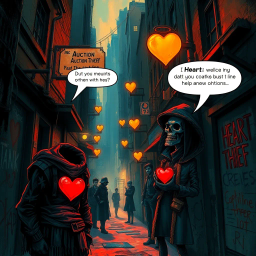 Whose Heart Is It Anyway? - Text-based game