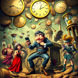 Chronochaos: Whose Time Is It Anyway? - Text-based game