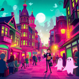 Spectral Contracts: Who You Gonna Call? - Text-based game
