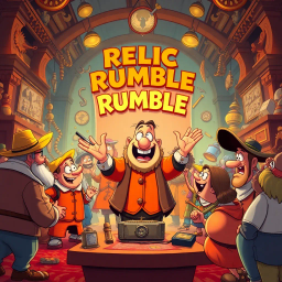 Relic Rumble: Whose Is It Anyway? - Text-based game