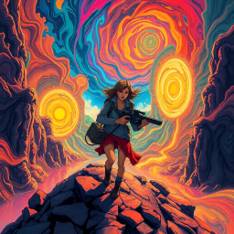 Spectrum Wars: Whose Dimension Is It Anyway? - Text-based game