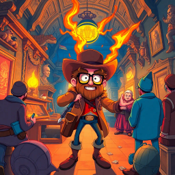 Relic Rumble: Whose Is It Anyway? - Text-based game