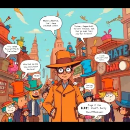 Whose Hat Is It Anyway? - Text-based game